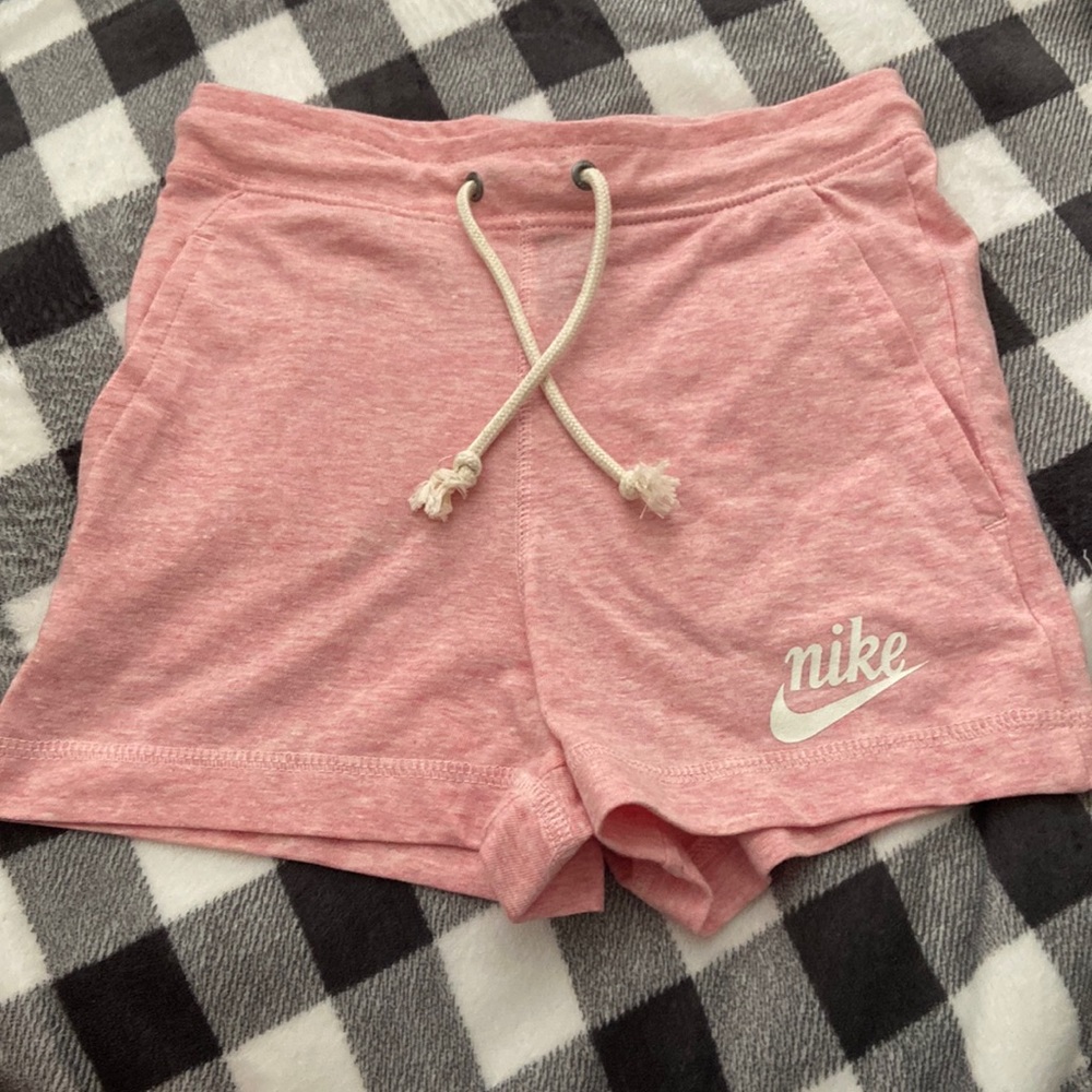 Pink Nike shorts size xs(womens)